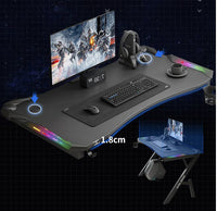 Thumbnail for Gaming Desk Table 120cm RGB Light