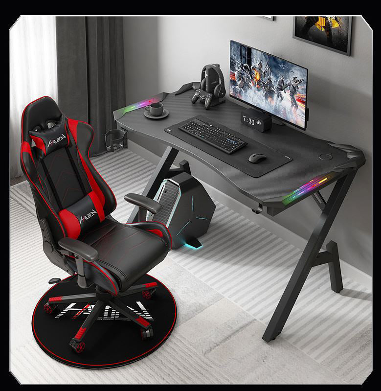 Gaming Desk Table 120cm RGB Light