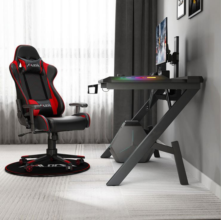 Gaming Desk Table 120cm RGB Light