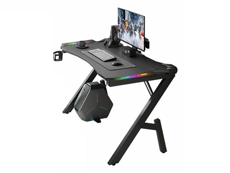 Gaming Desk Table 120cm RGB Light