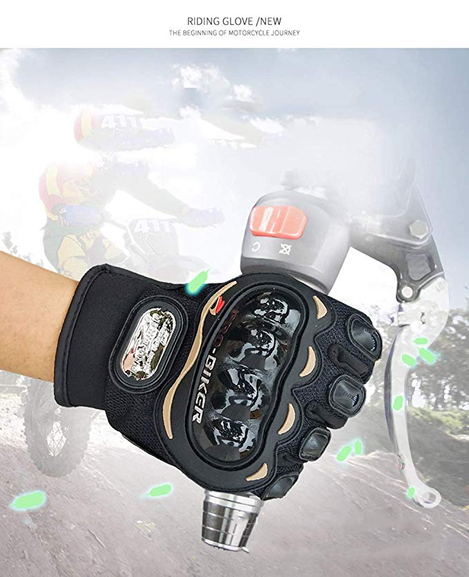 Motorbike Gloves Weatherproof Biker Gloves - The Shopsite