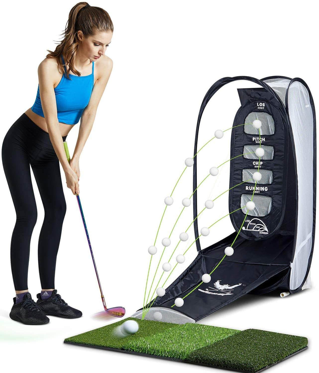 Golf Practice Net Hitting Nets Swing Trainer Net