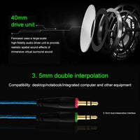 Thumbnail for Gaming Headphones Headset for PC, Laptop, Mac, iPad