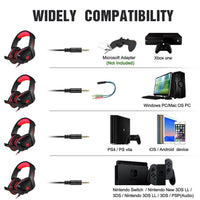 Thumbnail for Gaming Headphones Headset for PC, Laptop, Mac, iPad