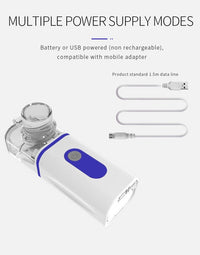 Thumbnail for Ultrasonic Nebulizer Inhaler