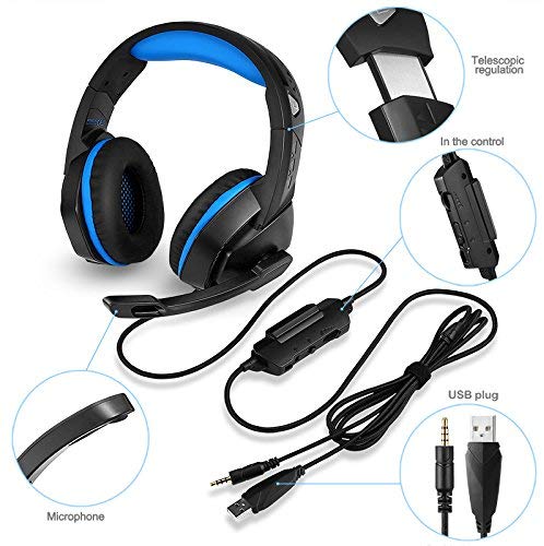 Xbox One Headphones PS4/PS5 Gaming Headphone Headset