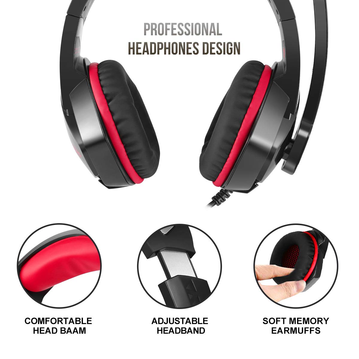 Gaming Headphones/Headset For Ps4,Xbox One,PC