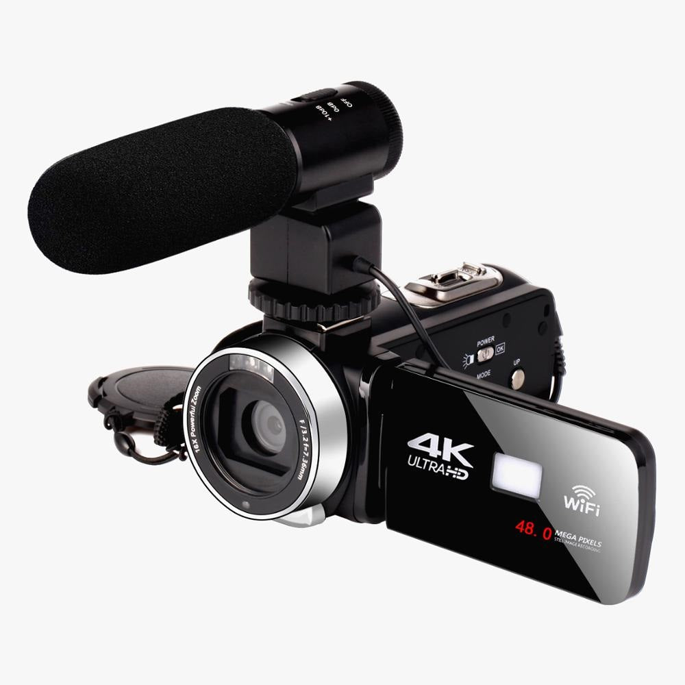 Digital Video Camera Full Kit 4K HD