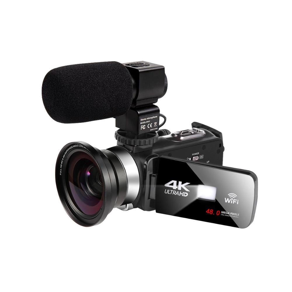 Digital Video Camera Full Kit 4K HD