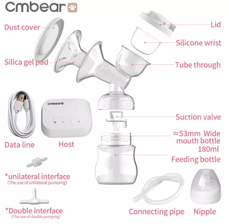 Double Electric Breast Pump Handfree