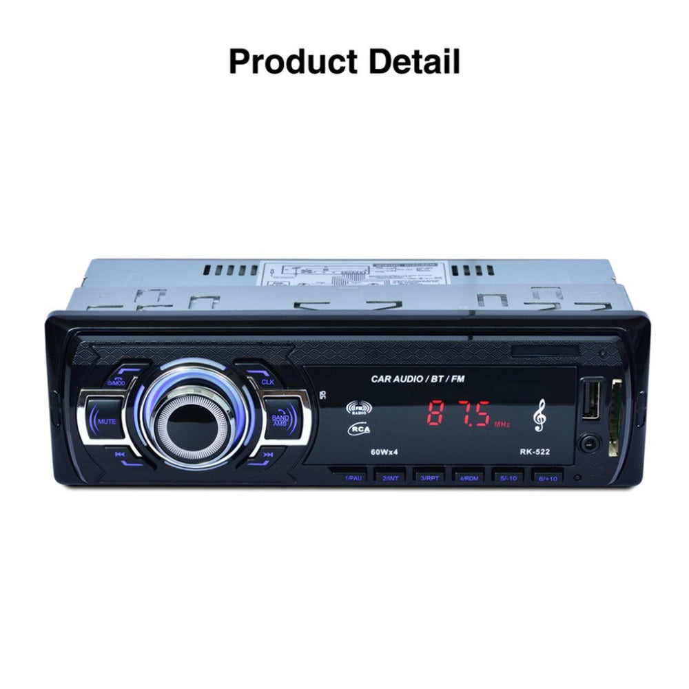 Car Stereo Bluetooth Car MP3 Player Car Radio