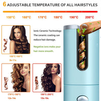 Thumbnail for Cordless Automatic Hair Curler