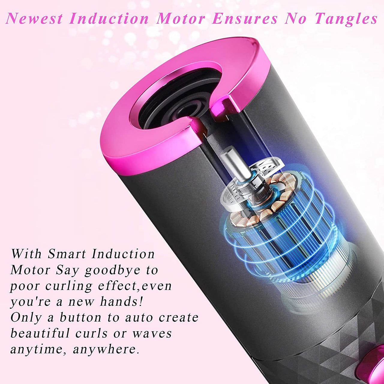 Cordless Automatic Hair Curler