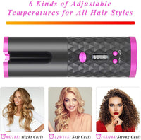 Thumbnail for Cordless Automatic Hair Curler