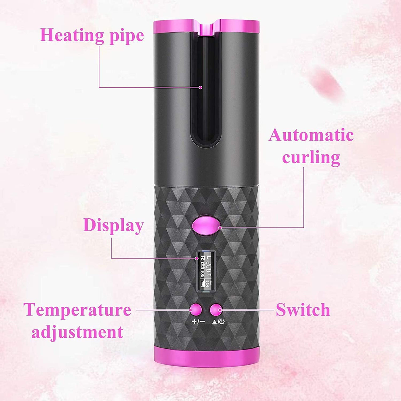 Cordless Automatic Hair Curler