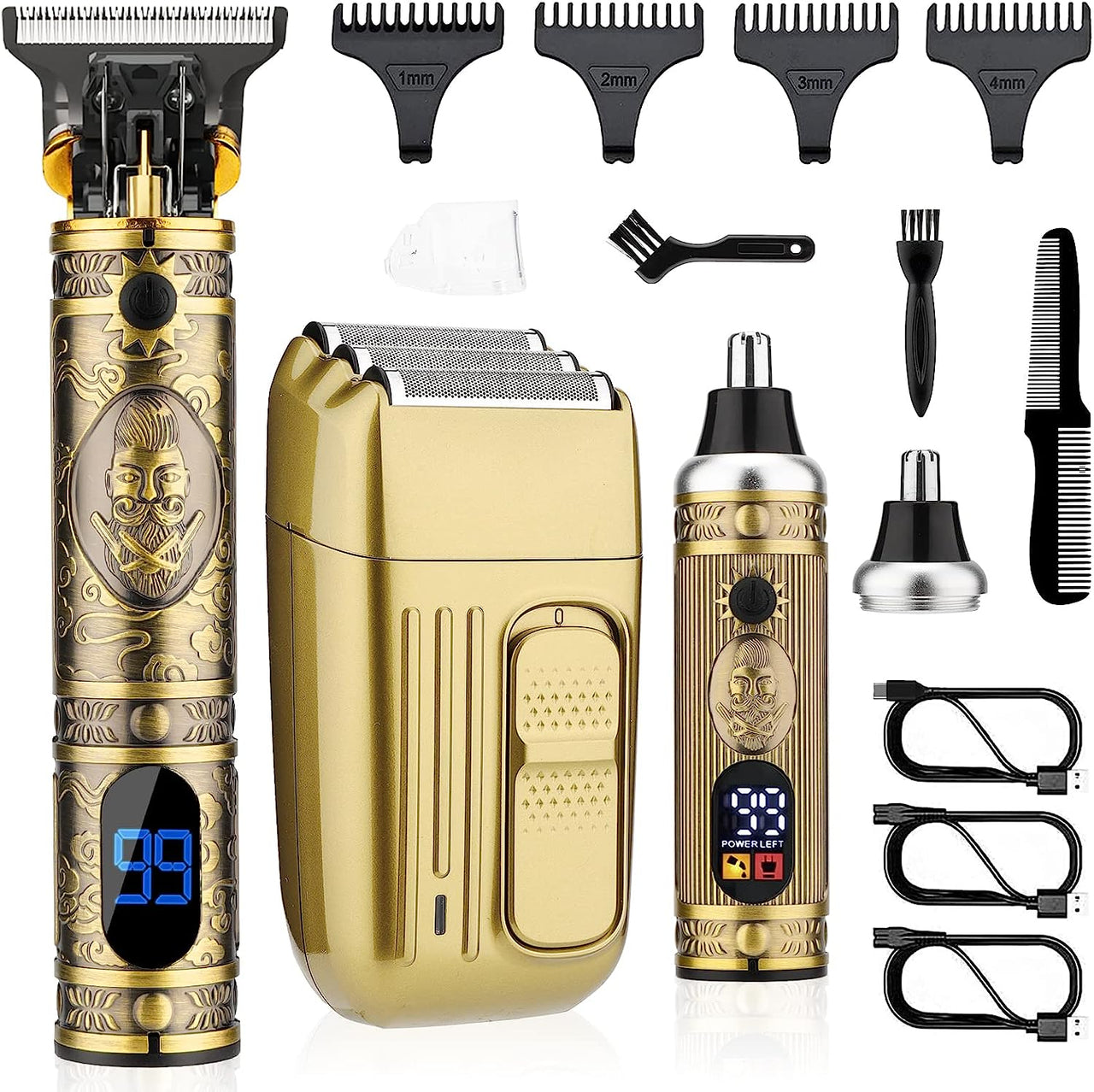 Hair Clippers for Men Beard Trimmer Razor Cordless