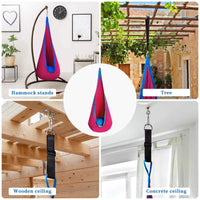 Thumbnail for Kids Pod Swing Chair Tent Hanging Seat Hammock