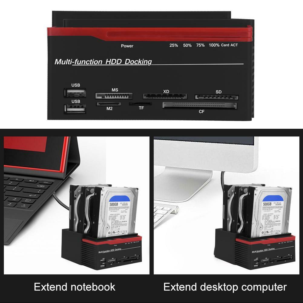 Triple Slot Hard Drive Docking Station