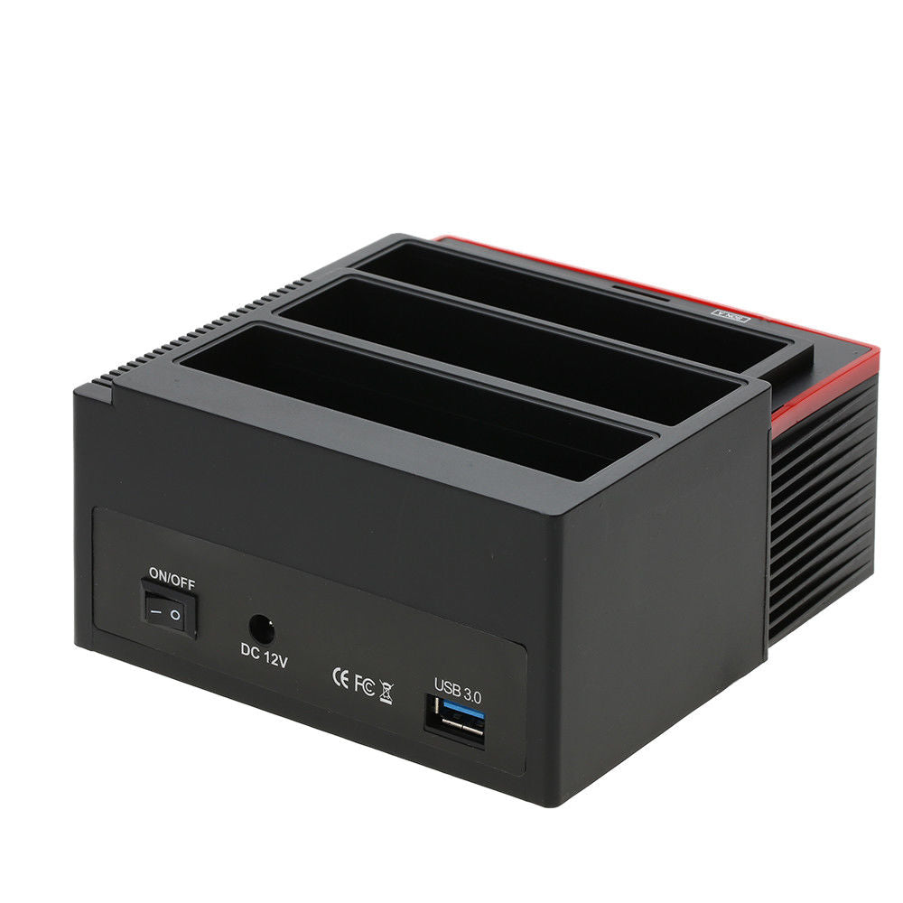 Triple Slot Hard Drive Docking Station