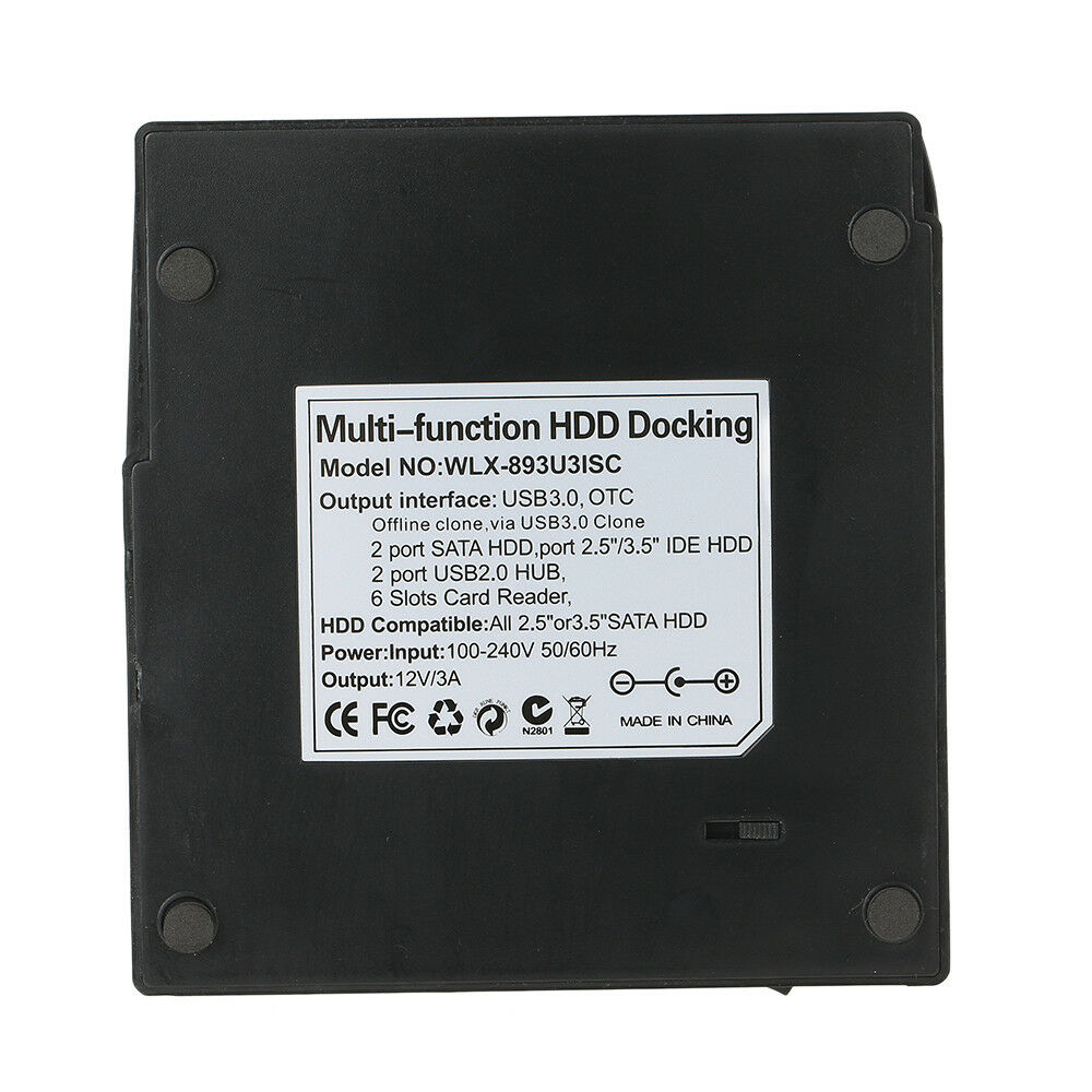 Triple Slot Hard Drive Docking Station