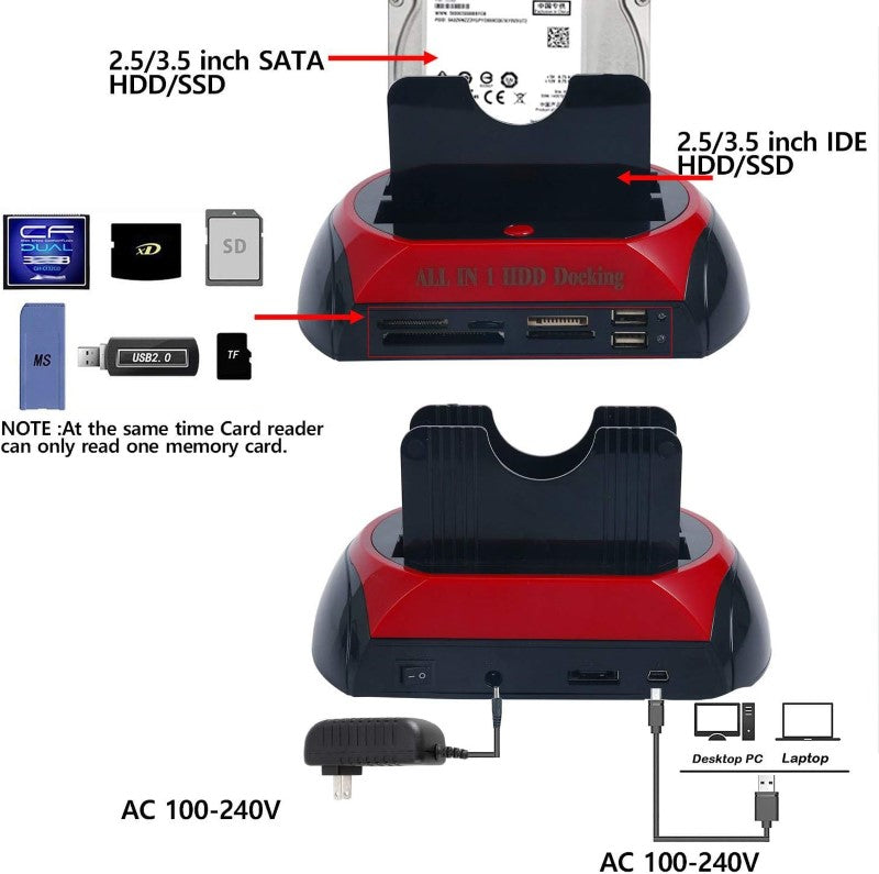 SATA HDD Docking Station 2.5/3.5