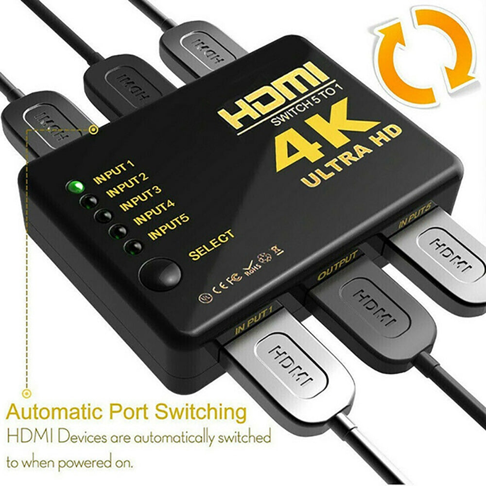 Hdmi Splitter 5in1 4K