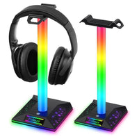 Thumbnail for RGB Gaming Headphone Stand 10 Lighting Modes