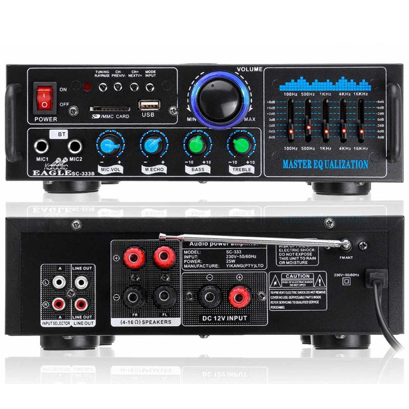 HiFi Stereo Amplifier Bluetooth