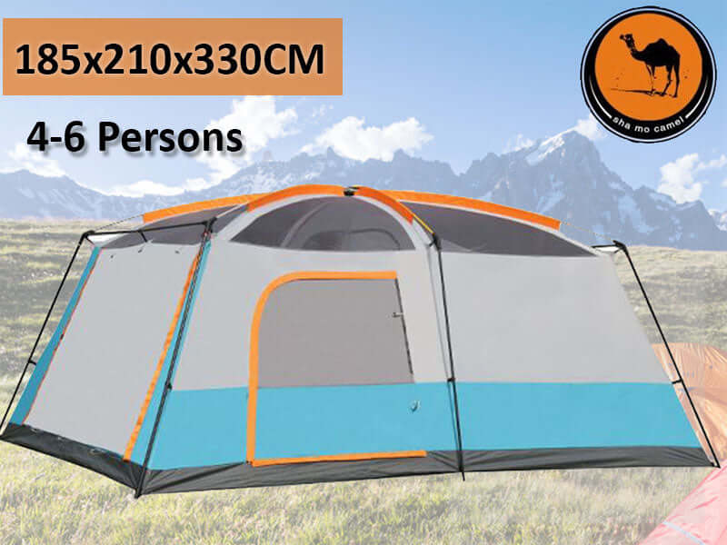 Camping Tent 4 - 6 persons+ with storage Bag - The Shopsite