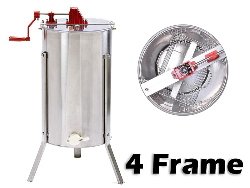 4 Frame Manual Honey Extractor