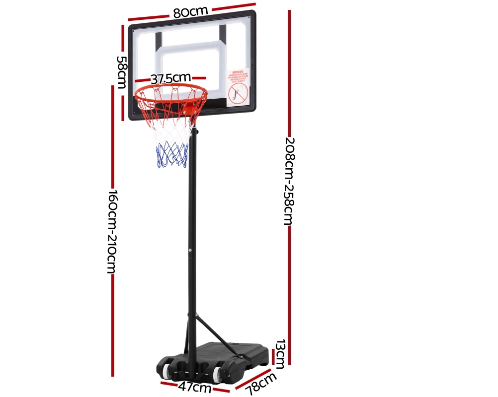 Basketball Hoop with stand Portable 2.1M - The Shopsite