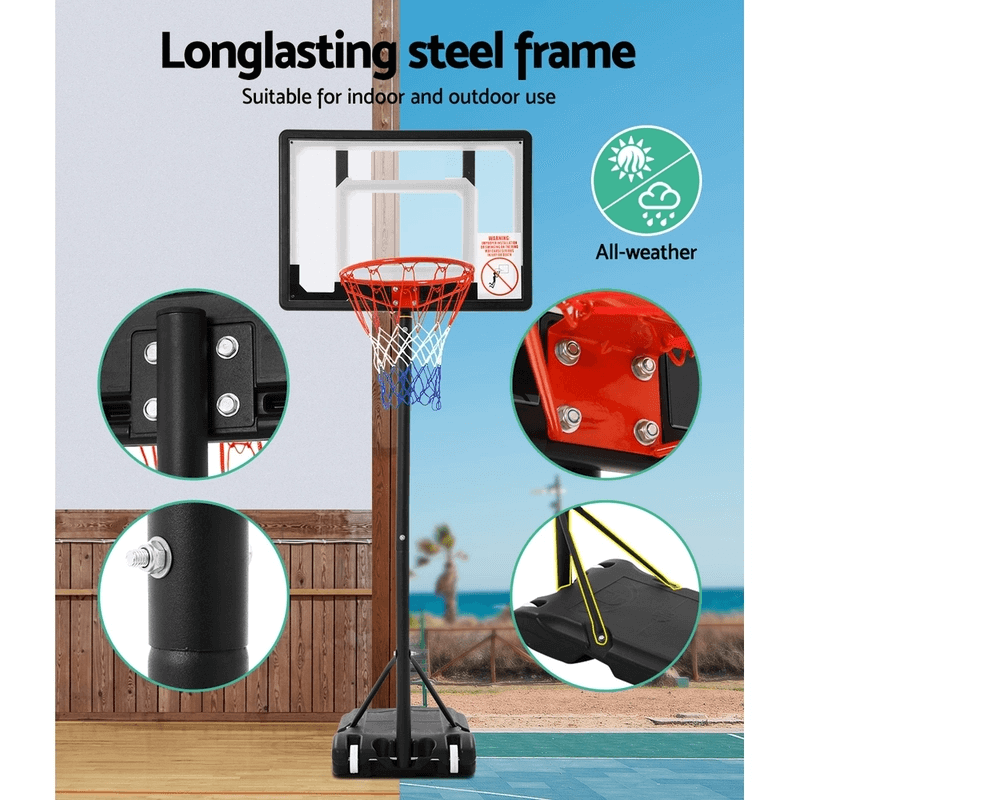 Basketball Hoop with stand Portable 2.1M