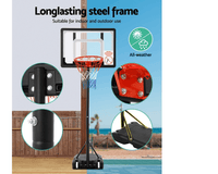 Thumbnail for Basketball Hoop with stand Portable 2.1M