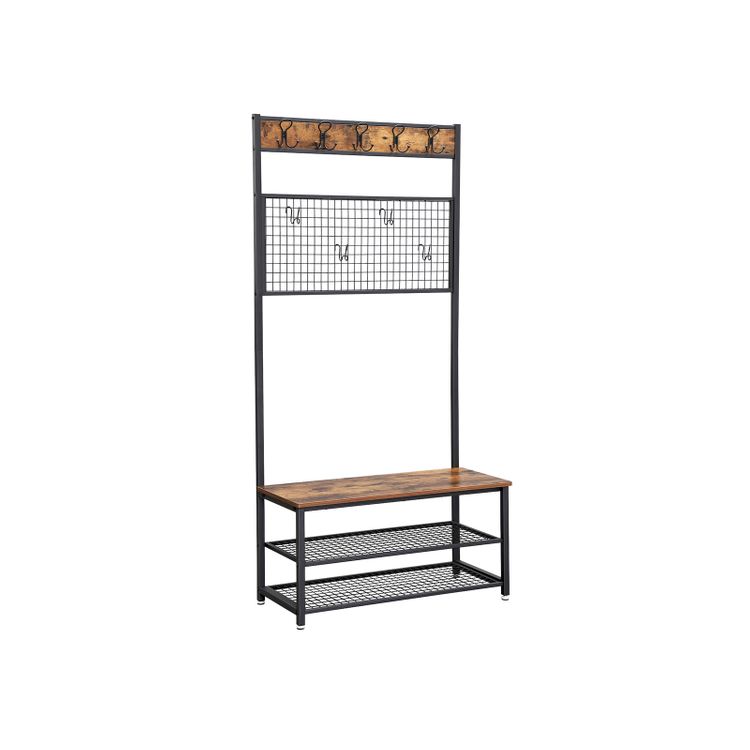 Vasagle Coat Rack Stand with with Shoe Storage Bench