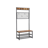 Thumbnail for Vasagle Coat Rack Stand with with Shoe Storage Bench