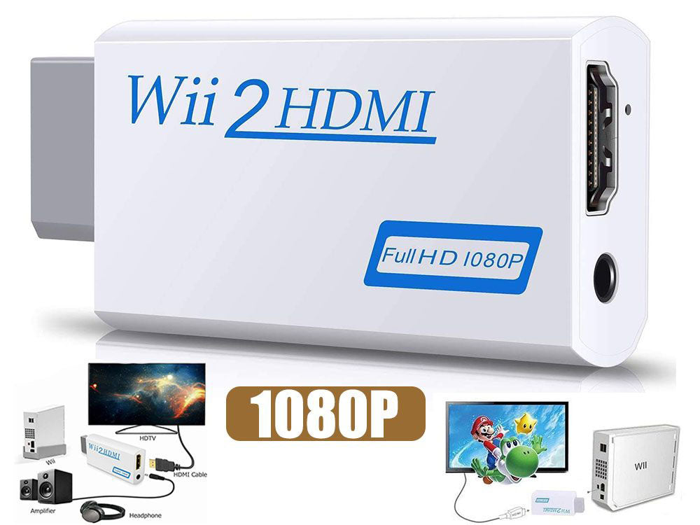 Wii to hdmi Converter wii to hdmi Adapter Supports All Wii Display Modes