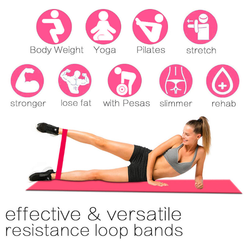 Resistance Band 5 Piece Set