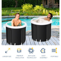 Thumbnail for Portable Ice Bath Tub 300L Inflatable SPA Massage