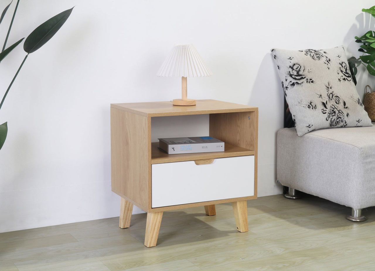 Bedside Table Nightstands with Drawer