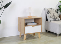 Thumbnail for Bedside Table Nightstands with Drawer