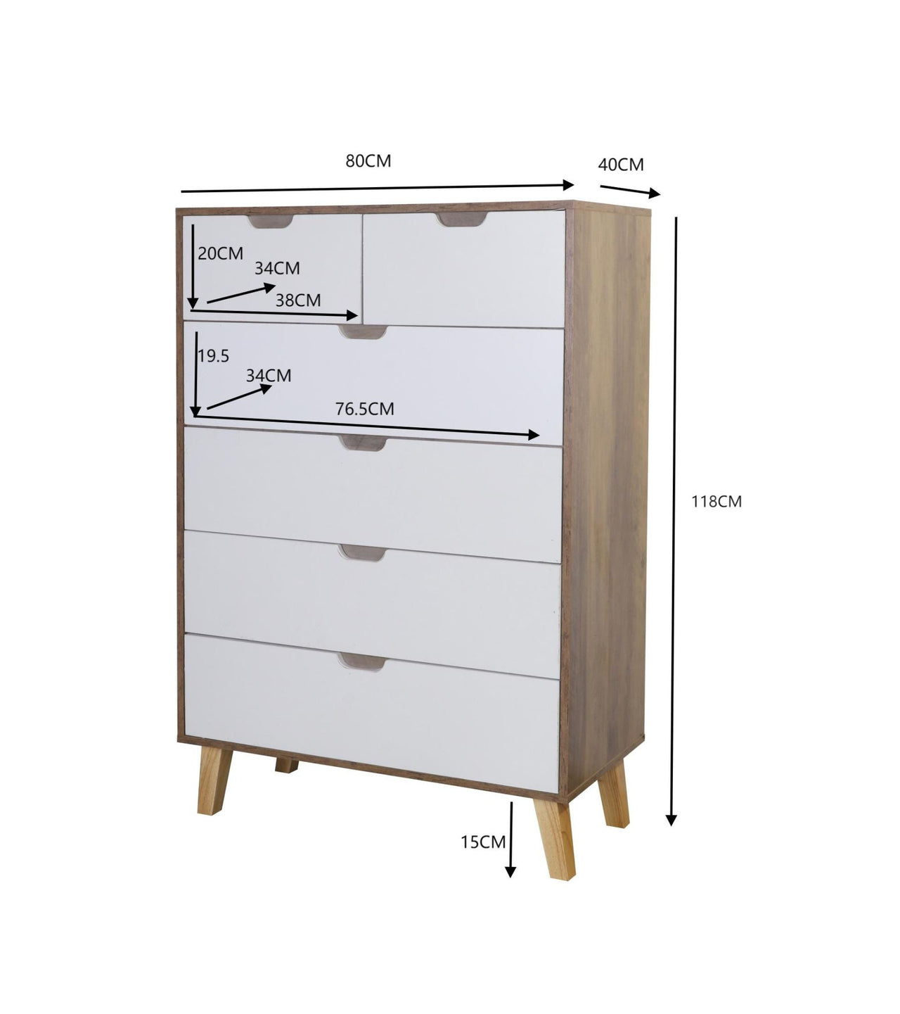 Tall boy drawers Chest of Drawers Promo