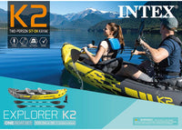 Thumbnail for Inflatable Kayak 2 Persons