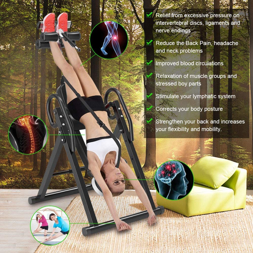 Gravity Inversion Table Heavy Duty Inversion Table