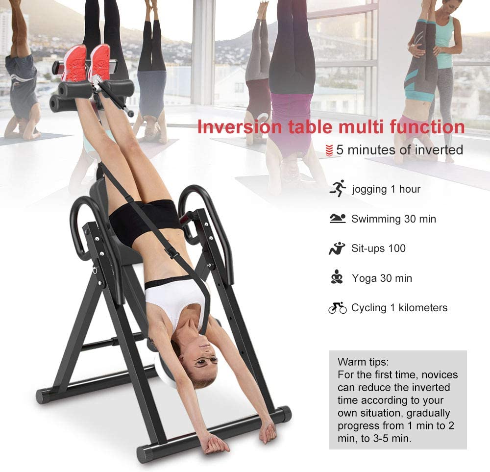 Gravity Inversion Table Heavy Duty Inversion Table