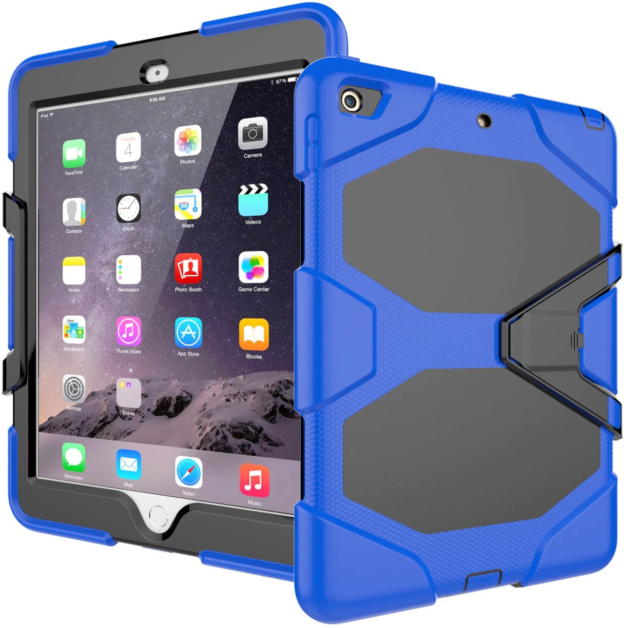 iPad Air Case Air 2 Case Cover Rugged Shockproof Case