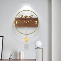 Thumbnail for Modern Simple Light Luxury Wall Clock Creative Nordic Individual Clock