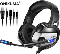 Thumbnail for Gaming Headphone Headset compatible with PS4