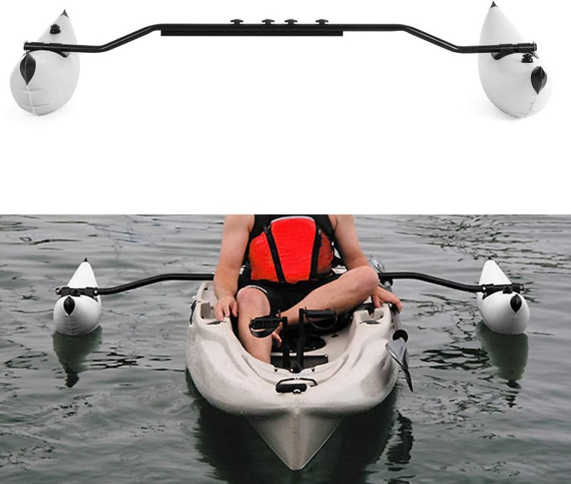 Kayak Inflatable Boat Outrigger Canoe Balance Boat Standing Float Stabilizer Kit - The Shopsite