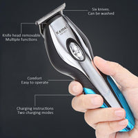 Thumbnail for Hair Trimmer Shaver Clippers Cordless