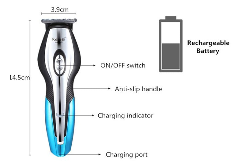 Hair Trimmer Shaver Clippers Cordless 11 In 1 - The Shopsite